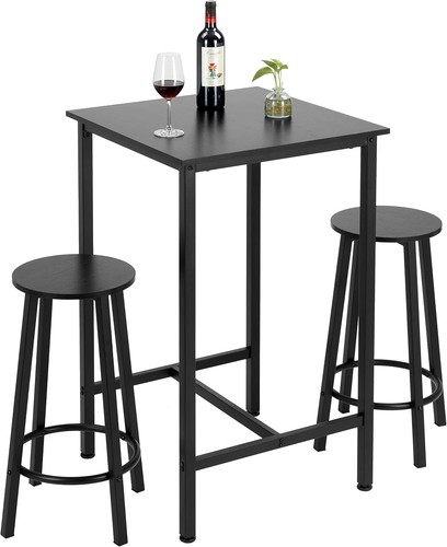 Finnhomy bar table set - table, 23.6in