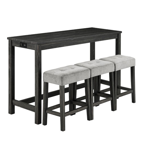 4pcs bar table set 3 - set, w/