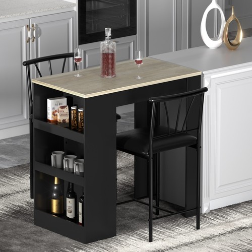 Bar table set chairs dining - table,