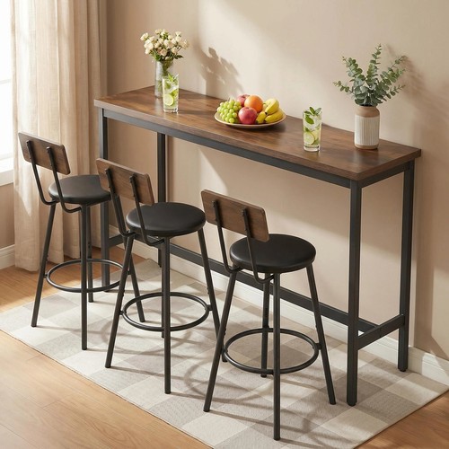 Piece industrial bar - 4-piece, table