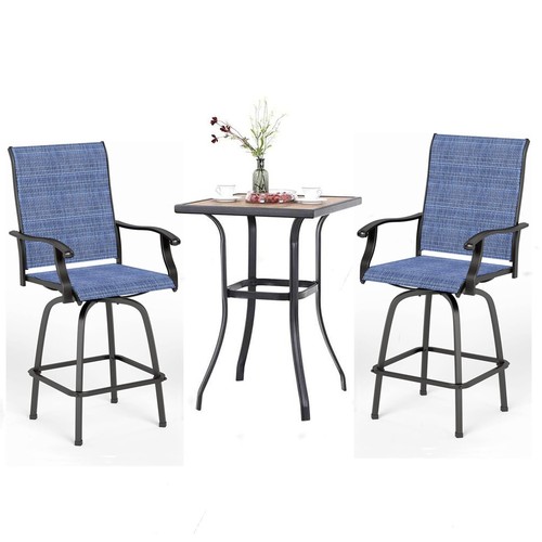 Patio bar table chair - patio, of