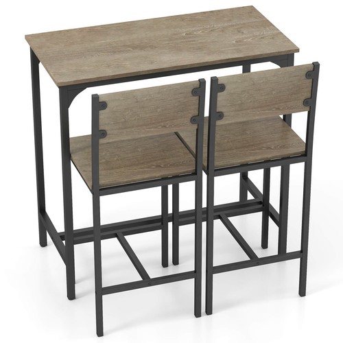 Piece bar table chair set - 3, &