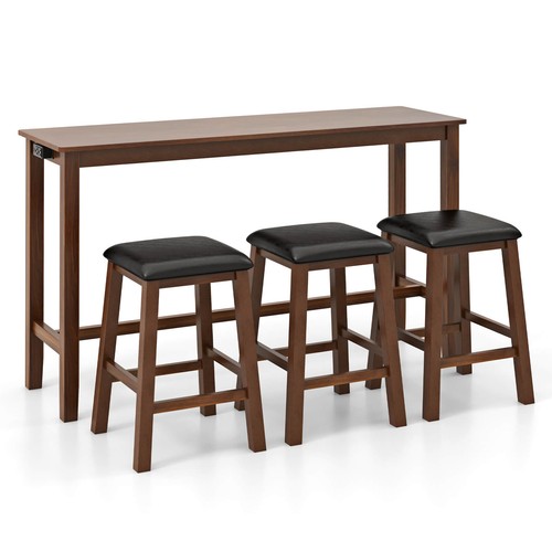 Piece bar table - w/, power
