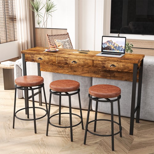 Piece bar table set counter - table,