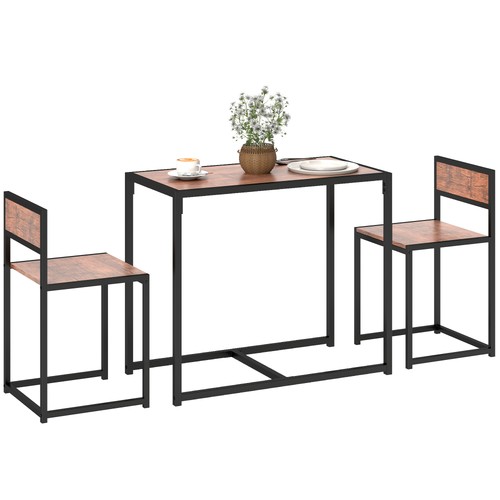 Piece bar table - 3-piece, stools