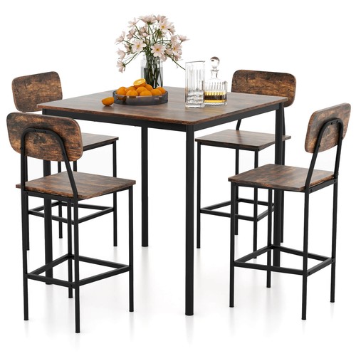 Piece industrial dining - 5-piece,