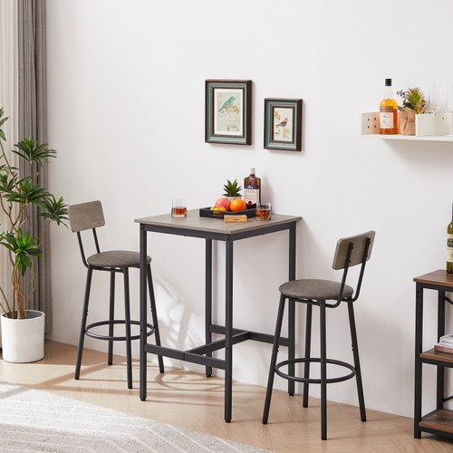 3piece square bar height - height, table