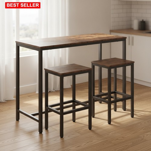 Bar table stools set - table, in